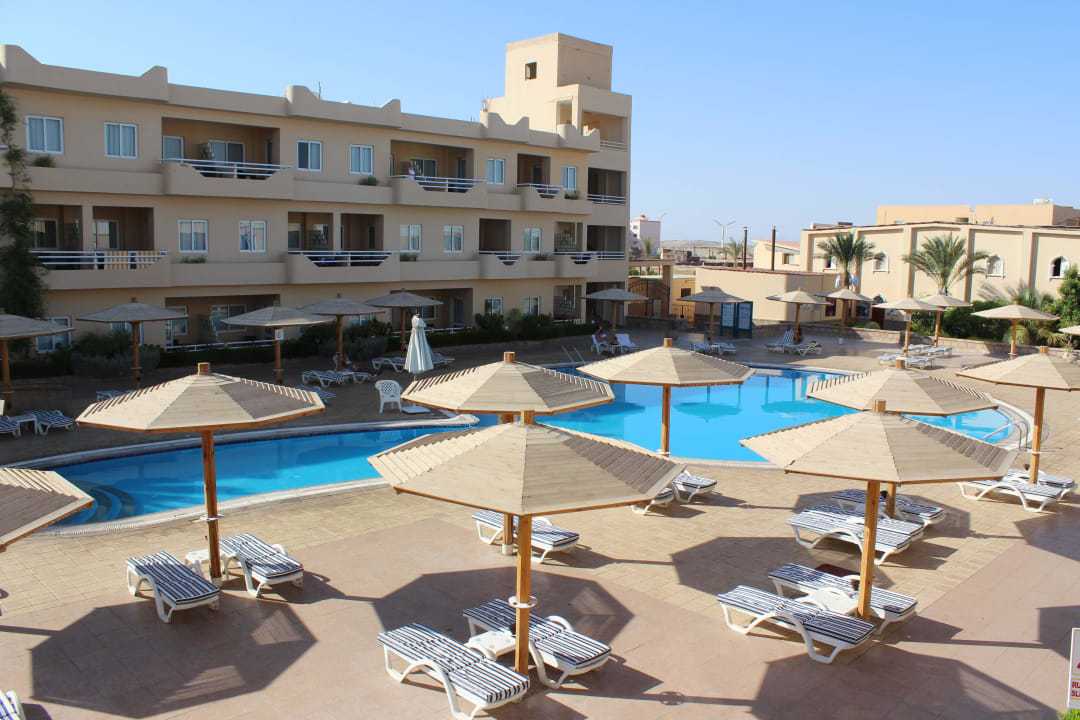 Blick vom Zimmer Golden Beach Resort