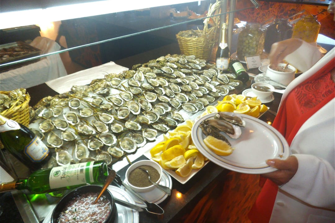 Austernplatte Iberostar Waves Founty Beach