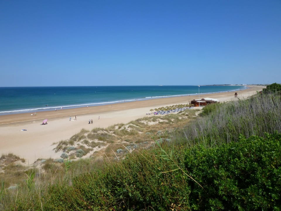 Rechts vom Treppenabgang Hotel Riu Chiclana