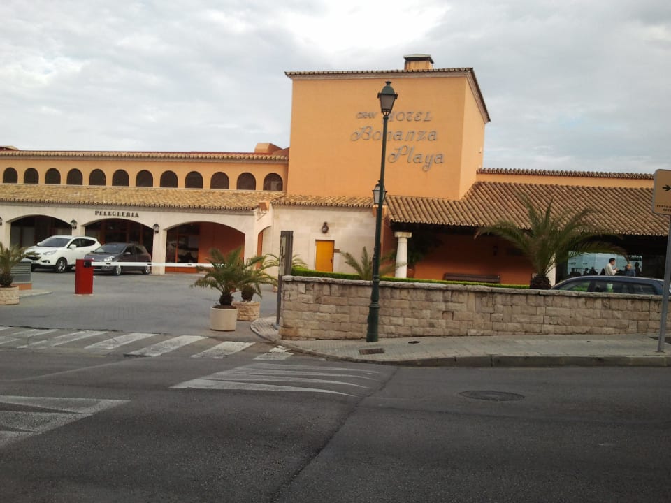Hoteleingang Hotel Bonanza Playa