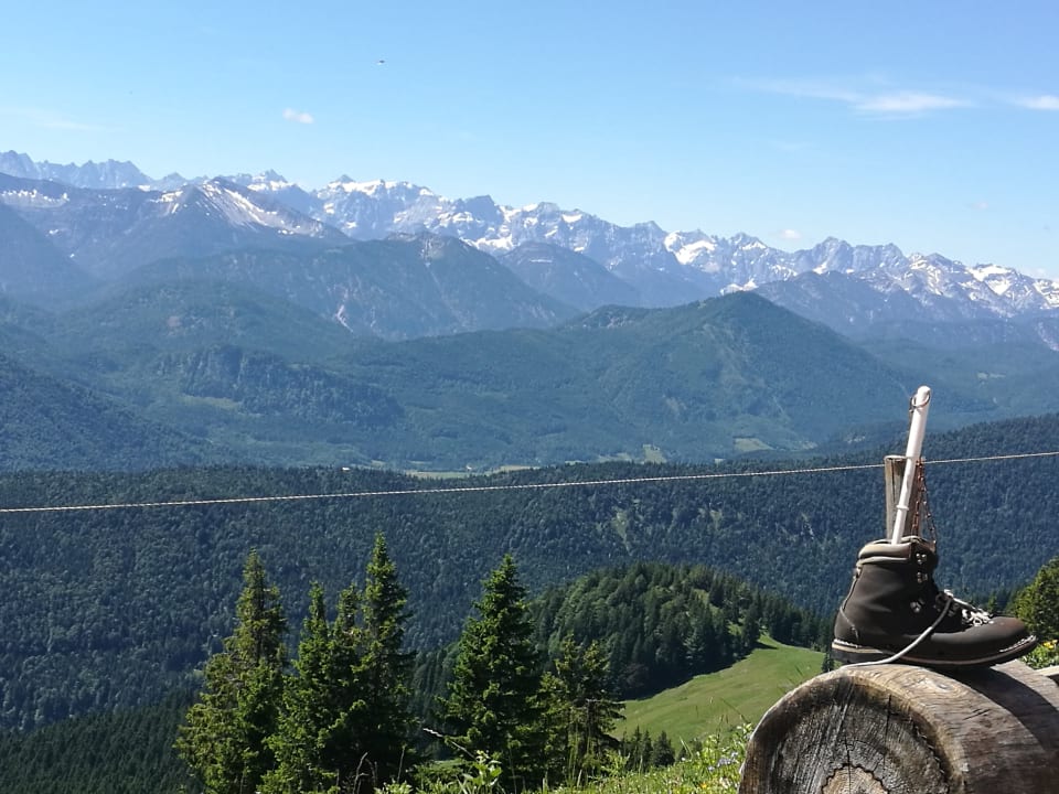 Ausblick Katharinenhof Lenggries