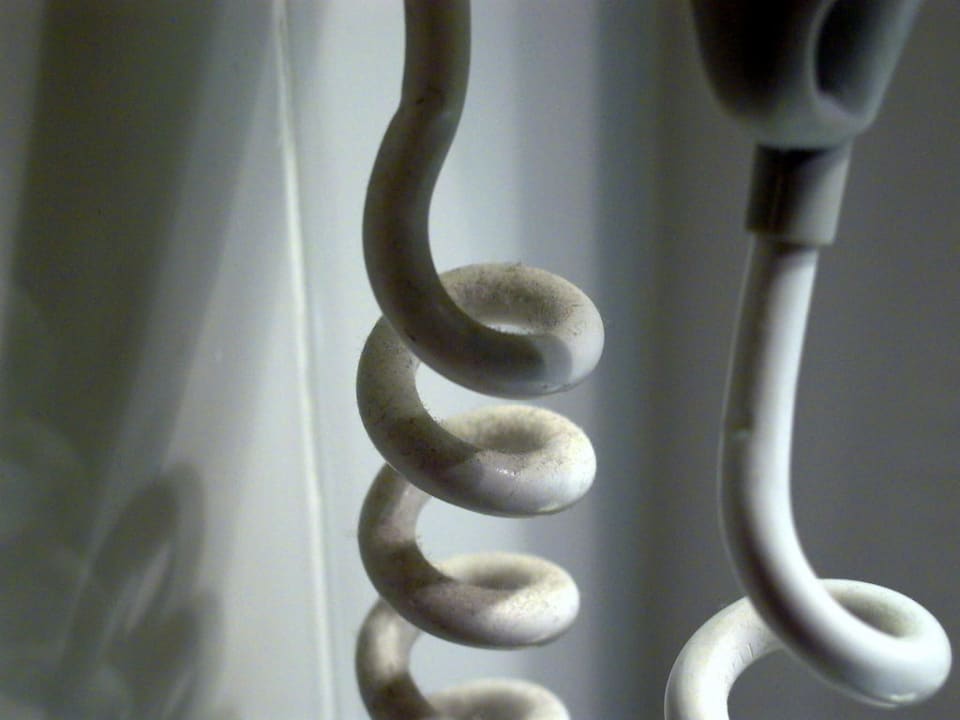 Die Zuleitung zum festen Fön Rocamar Exclusive Hotel & Spa