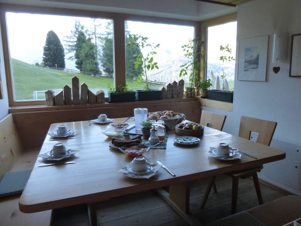 Frühstückstisch Schutzhütte JUAC