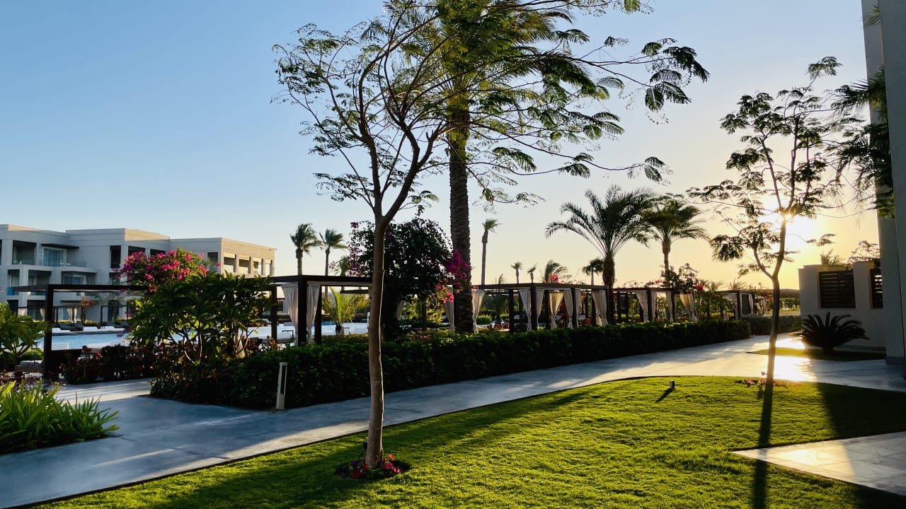 Gartenanlage Steigenberger Resort Ras Soma