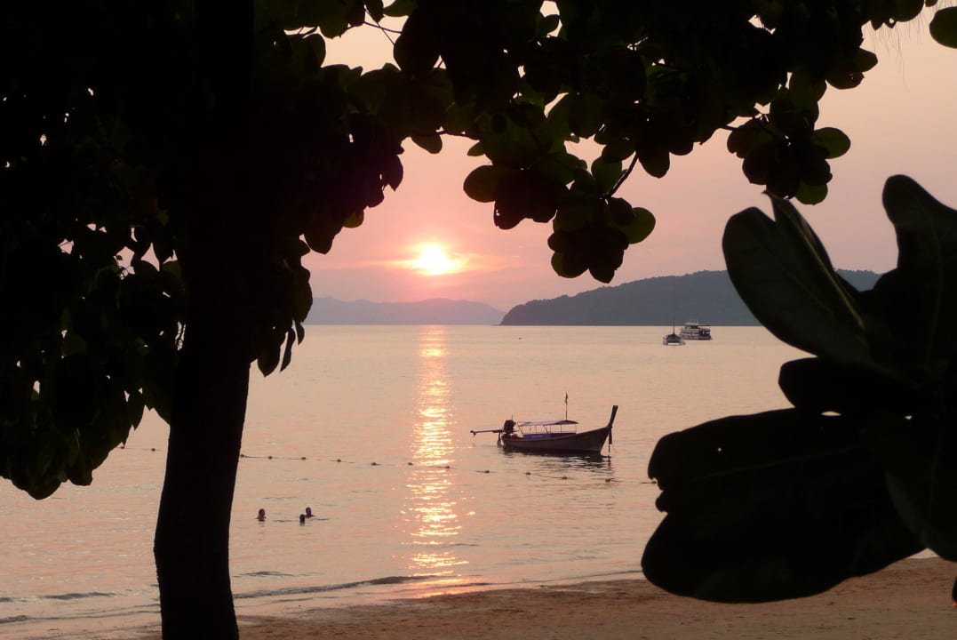 Sonnenuntergang Aonang Villa Resort