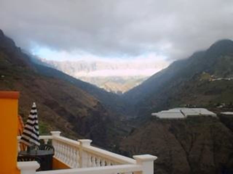 Blick in die Caldera-Schlucht am Abend Hotel Vista Hermosa