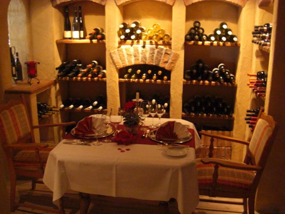 Séparee für Candlelight-Dinner Hotel Tanneck