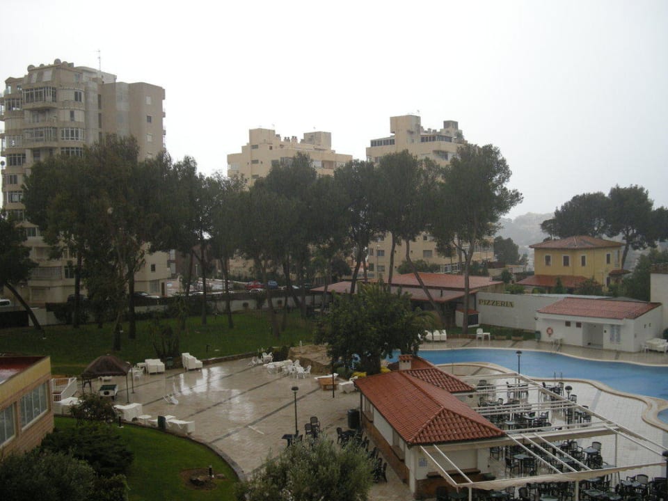Ausblick aus unserem Zimmer BQ Belvedere Hotel