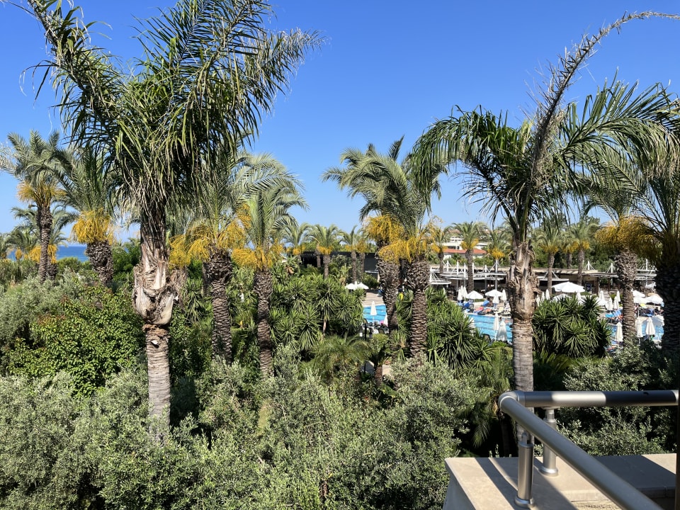 Gartenanlage Sunis Kumköy Beach Resort Hotel & Spa