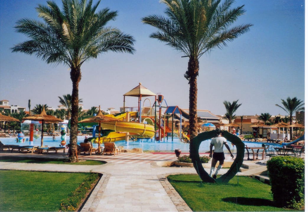 Blick aus unserem Zimmer Pickalbatros Dana Beach Resort - Hurghada