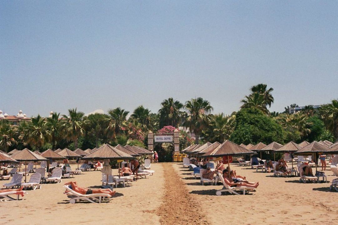 Strandaufnahme Hotel Defne Ana