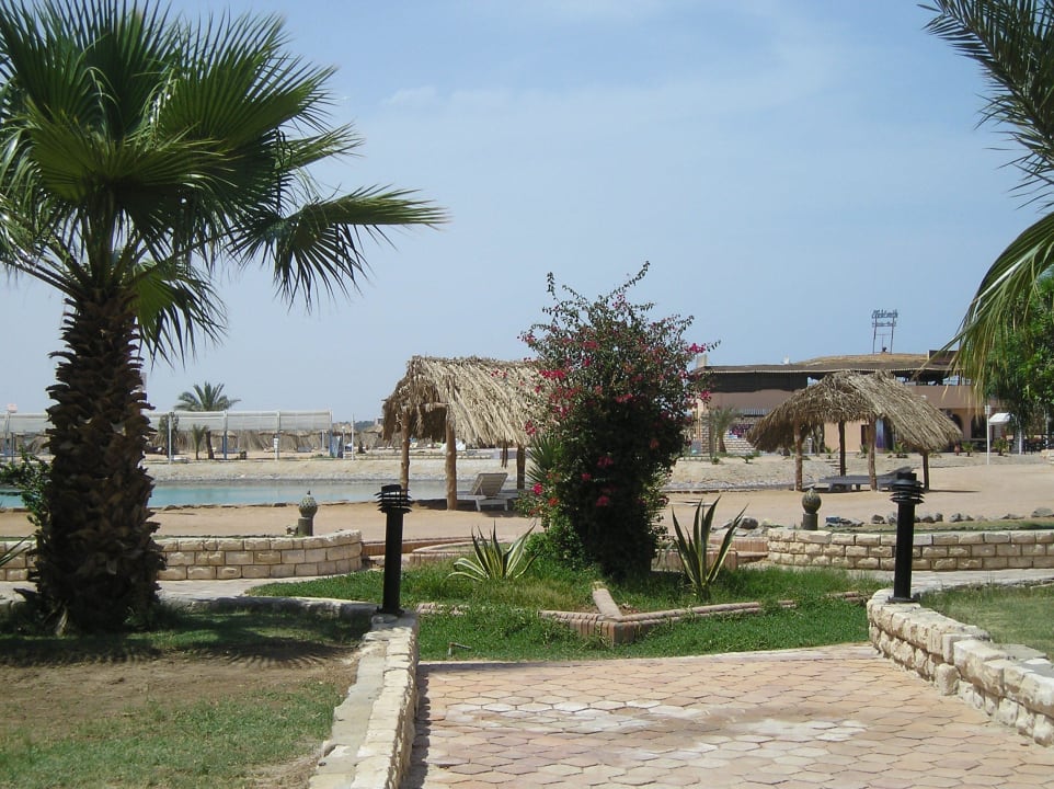 Вид за домиками Aladdin Beach Resort