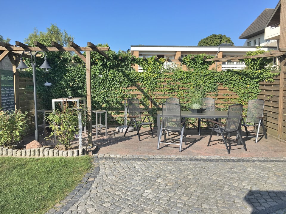 Gartenanlage Appartementhäuser Klüver und Schwardt