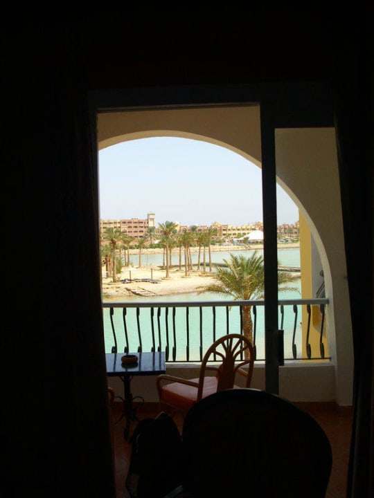 Blick auf den Balkon Arabia Azur Resort