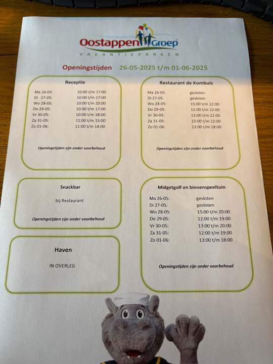 Sonstiges Oostappen Vakantiepark Marina Beach