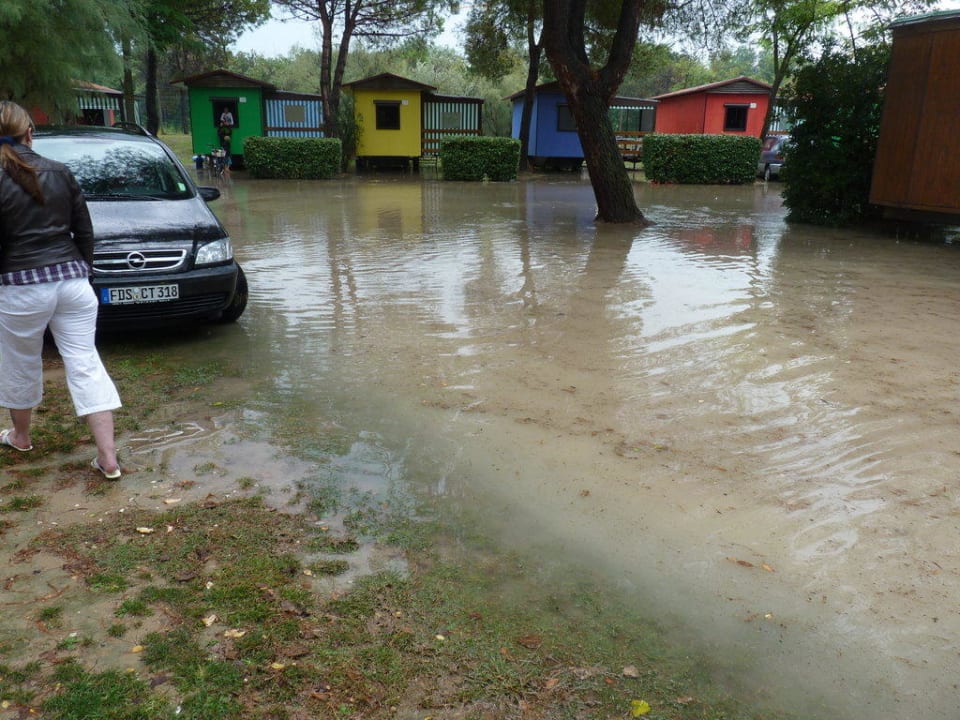 Hochwasser Camping Capalonga