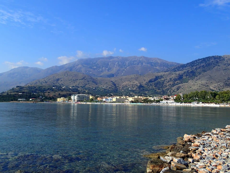 Sicht von der Kapelle  Hotel Corissia Princess