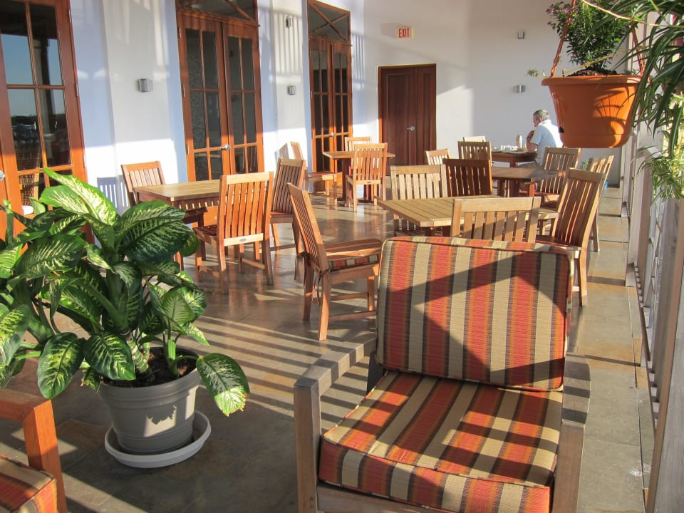 Frühstücksrestaurant Terrasse Hotel Pelican Bay At Lucaya