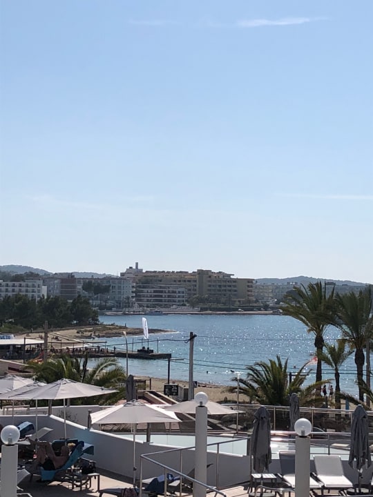 Aussicht vom Balkon Hotel Osiris