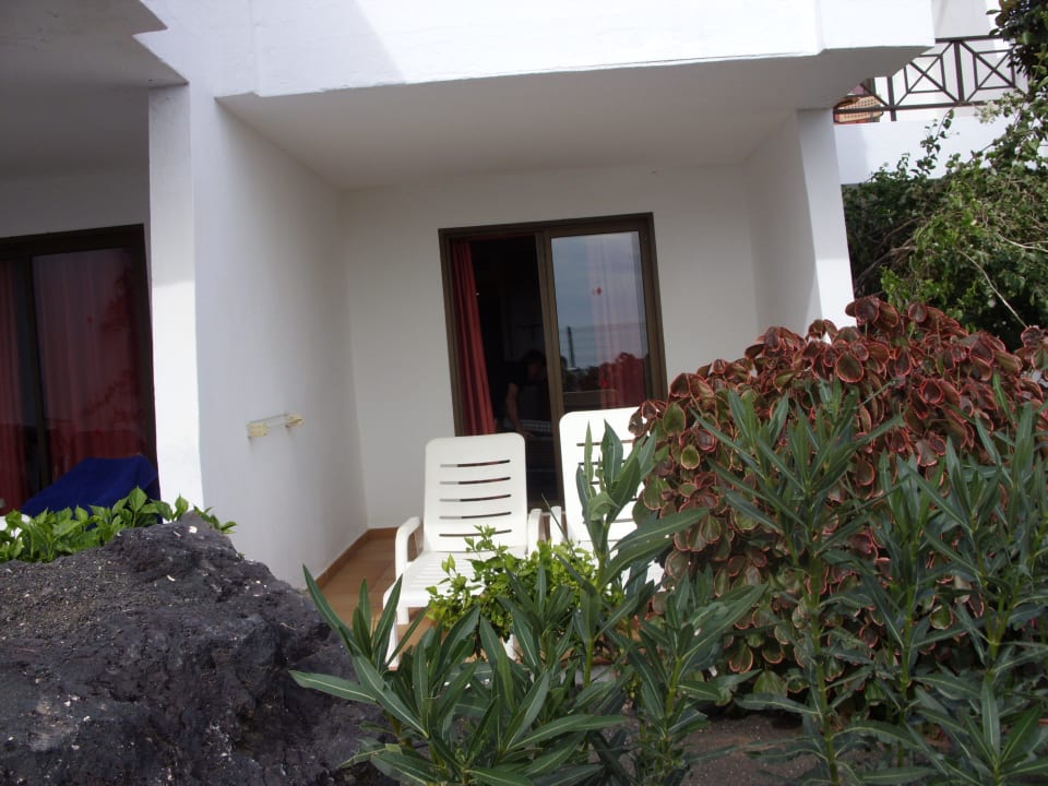 Unsere Terrasse allsun App.-Hotel Albatros