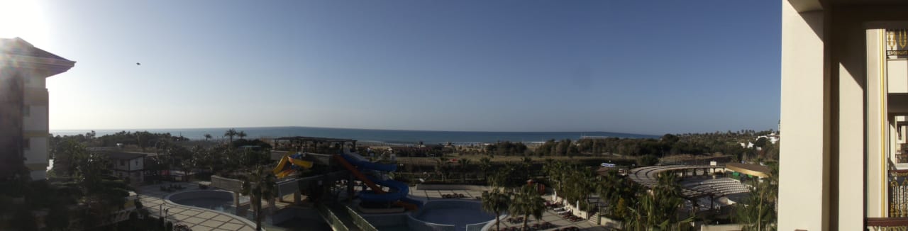 Panorama - Ausblick aus Meerblickzimmer Diamond Excellence Resort & Spa