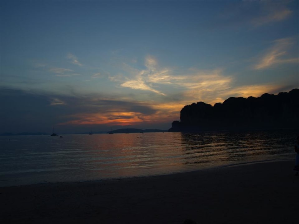 Sonnenuntergang am Railey West Hotel Railay Bay Resort & Spa