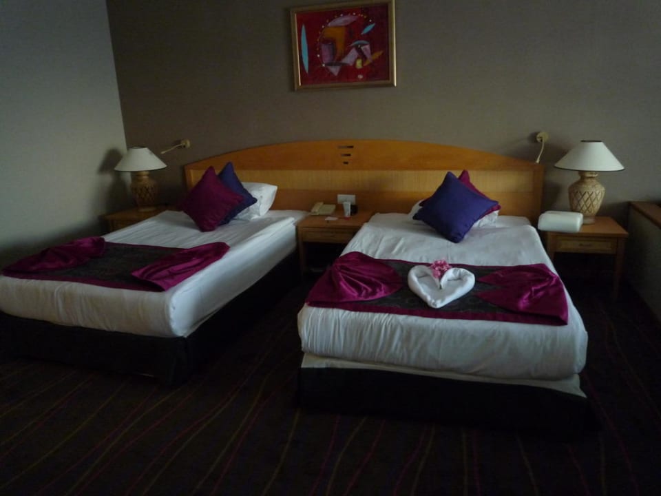 Betten von vorne aufgenommen Sirene Belek Hotel