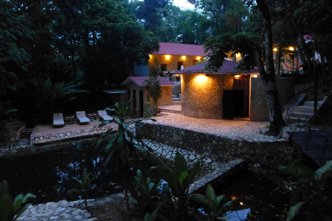 Wellnessbereich mit Natuschlamm Hotel Mision Palenque