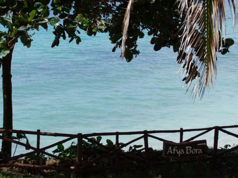 Blick vom Hotel aufs Meer Baobab Beach Resort & Spa