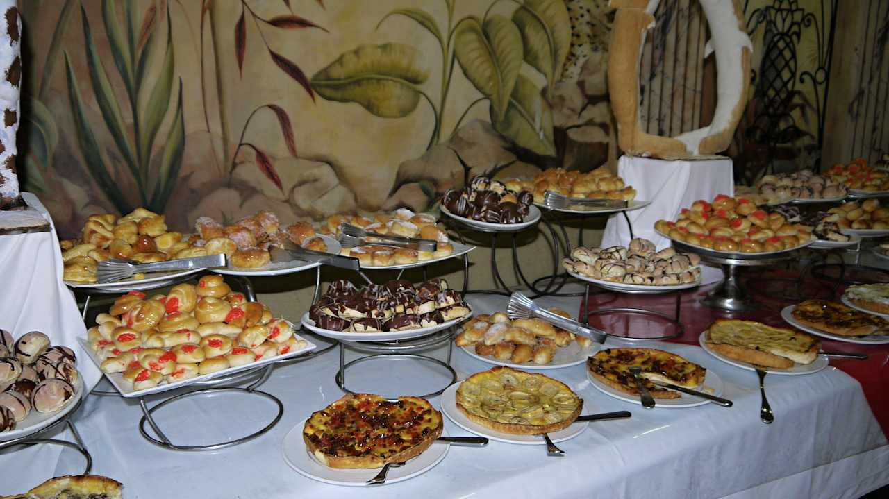 Sladké pečivo k snídani Sentido Caribbean World Soma Bay