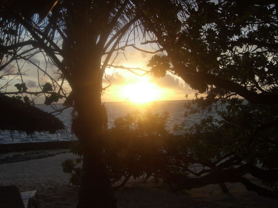 Sunset Summer Island Maldives