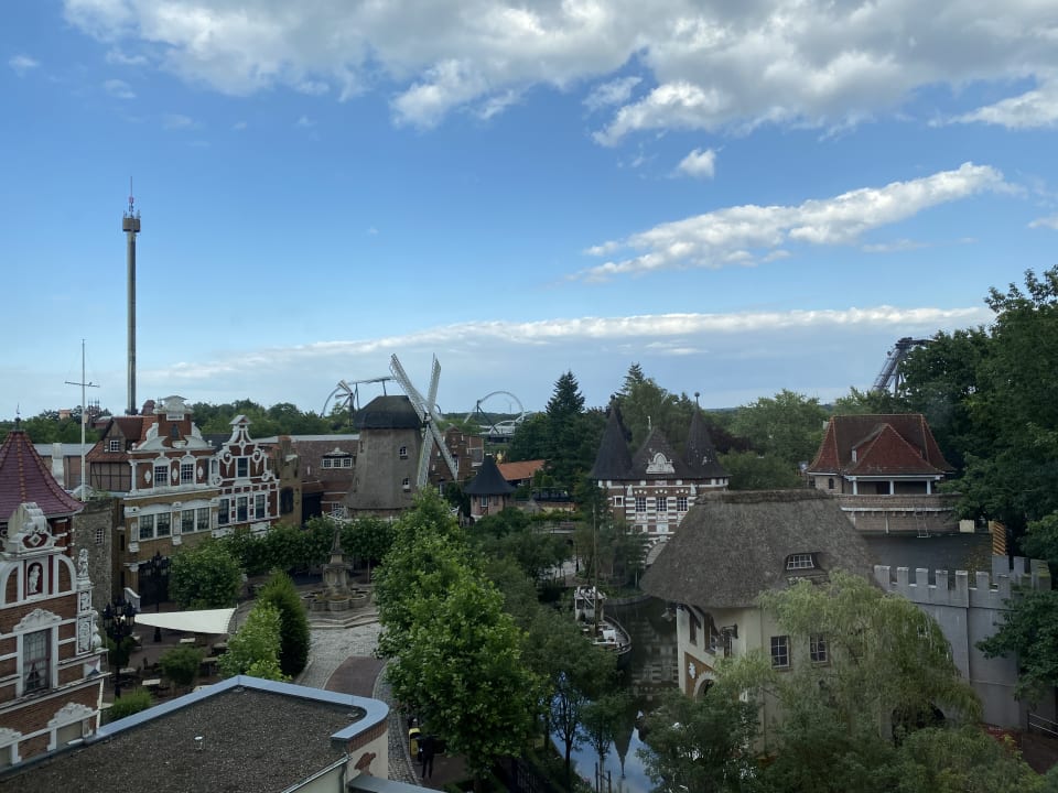 Ausblick Heide Park Abenteuerhotel