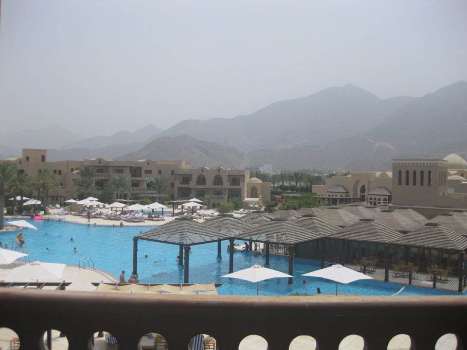 Ausblick vom Balkon Miramar Al Aqah Beach Resort