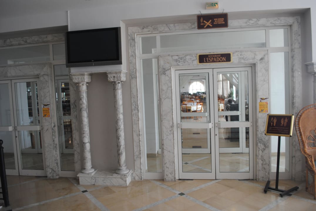 Eingang zum Büffet El Mouradi Club Kantaoui