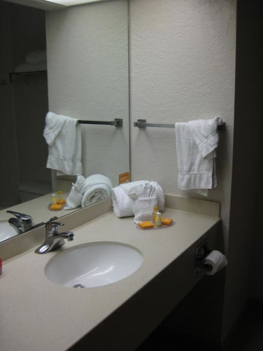 Badezimmer La Quinta Inn & Suites by Wyndham Orlando Universal area