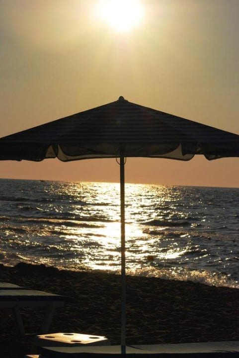 Beach in the evening Bella Beach Hotel