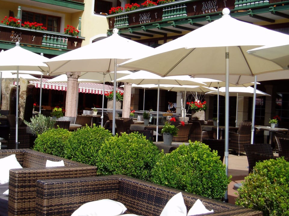 Terrasse Wellnesshotel Engel