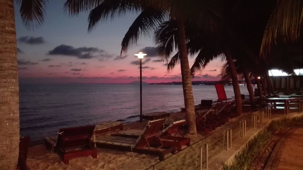 Sonnenuntergang Hoang Ngoc Beach Resort
