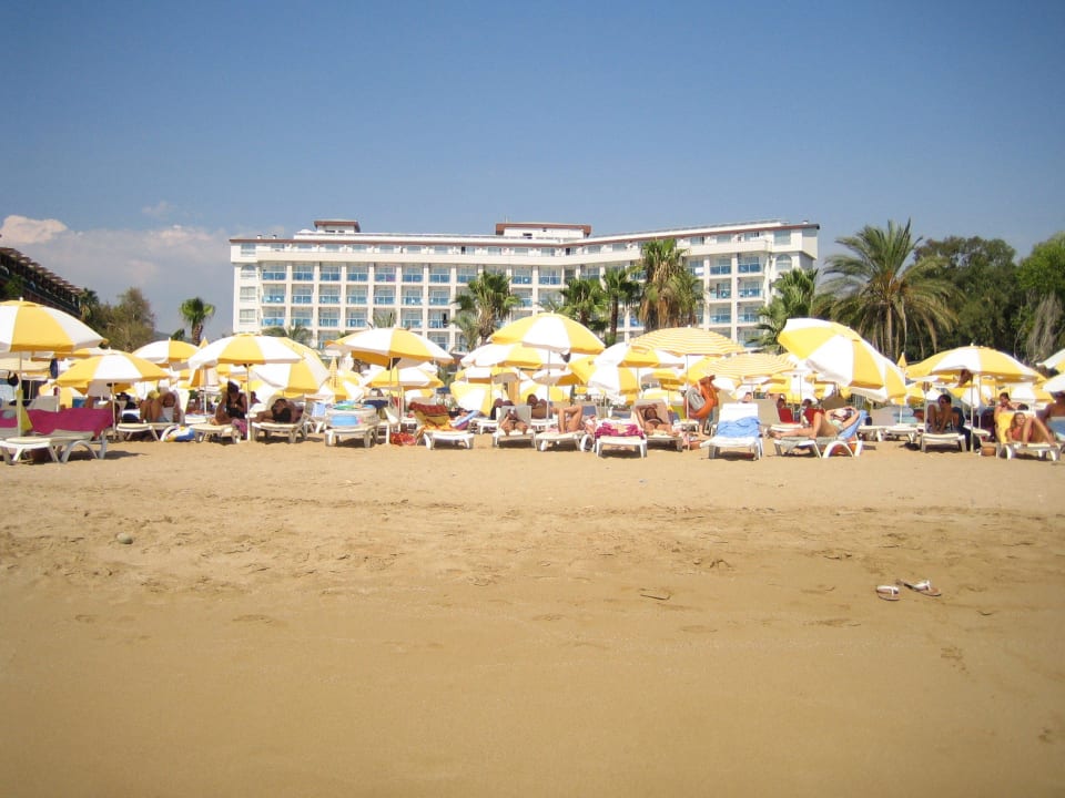 Vom Strand aus fotografiert Annabella Diamond Hotel & Spa
