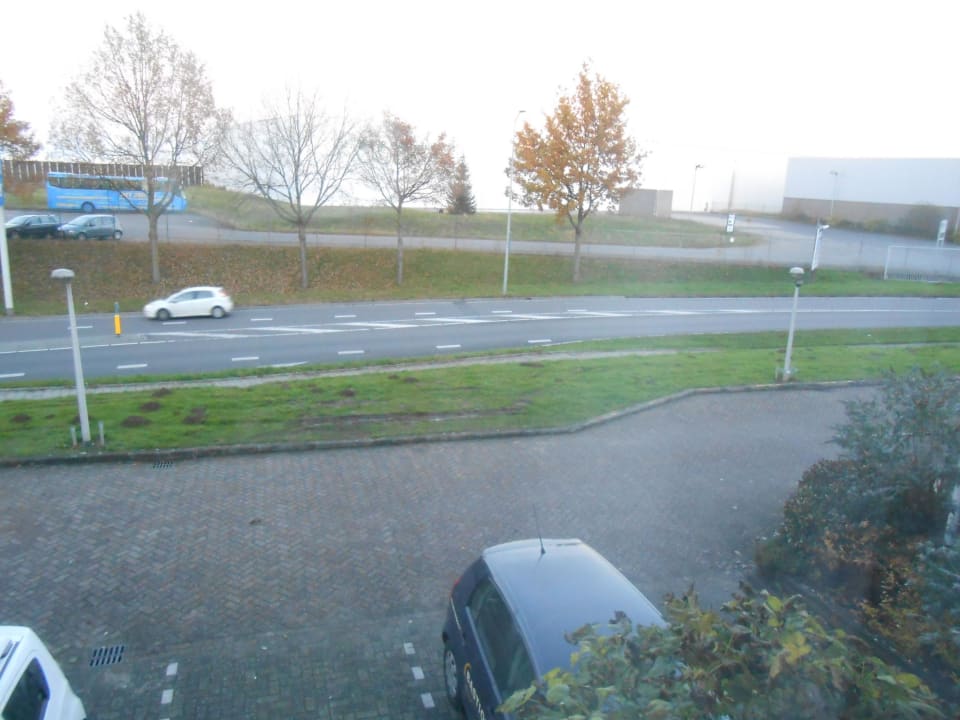 Blick ins Gewerbegebiet Bastion Hotel Heerlen