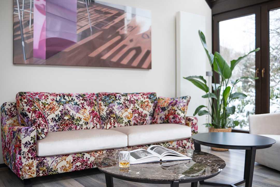 Lobby Hotel im Auerbachtal