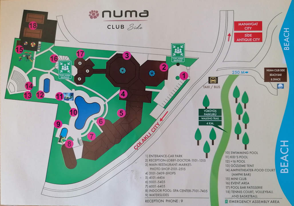 Sonstiges allsun Numa Club Side