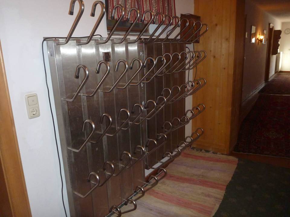 Skischuhwärmer / ski boot dryer Appartement Brunnenhof