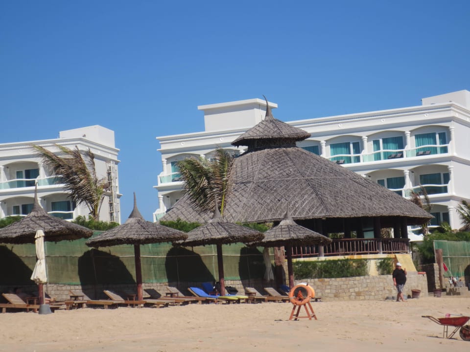Blick vom Strand The Sailing Bay Mui Ne