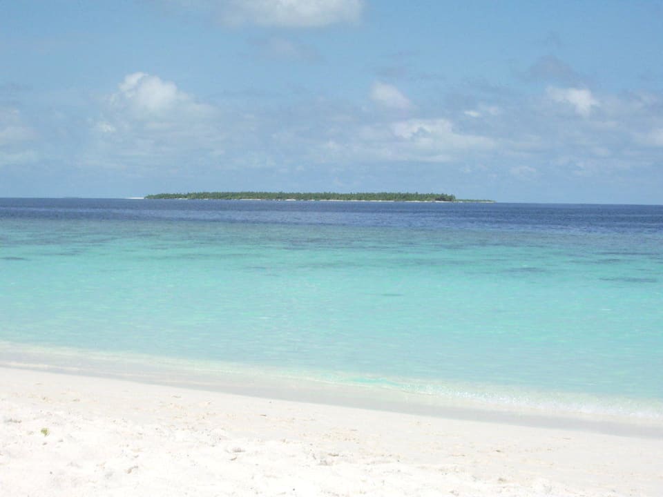 Aussicht zur nächsten Insel Adaaran Select Meedhupparu Island Resort - Premium All Inclusive