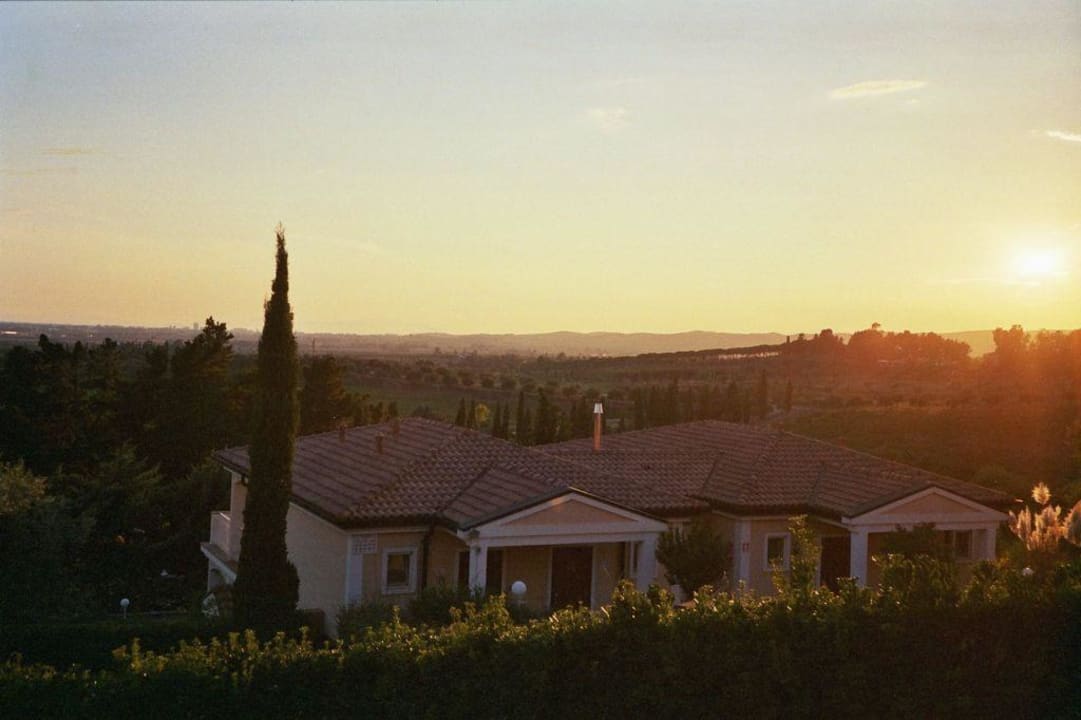 Überblick über die Anlage Il Pelagone Hotel & Golf Resort Toscana