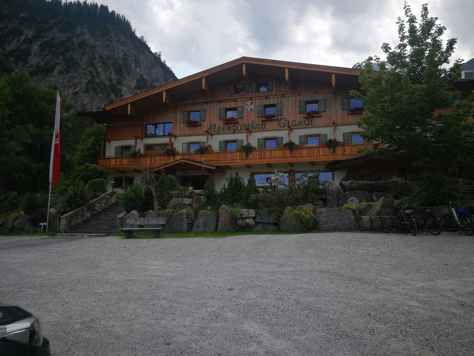 Außenansicht Gramai Alm alpengenuss & natur spa
