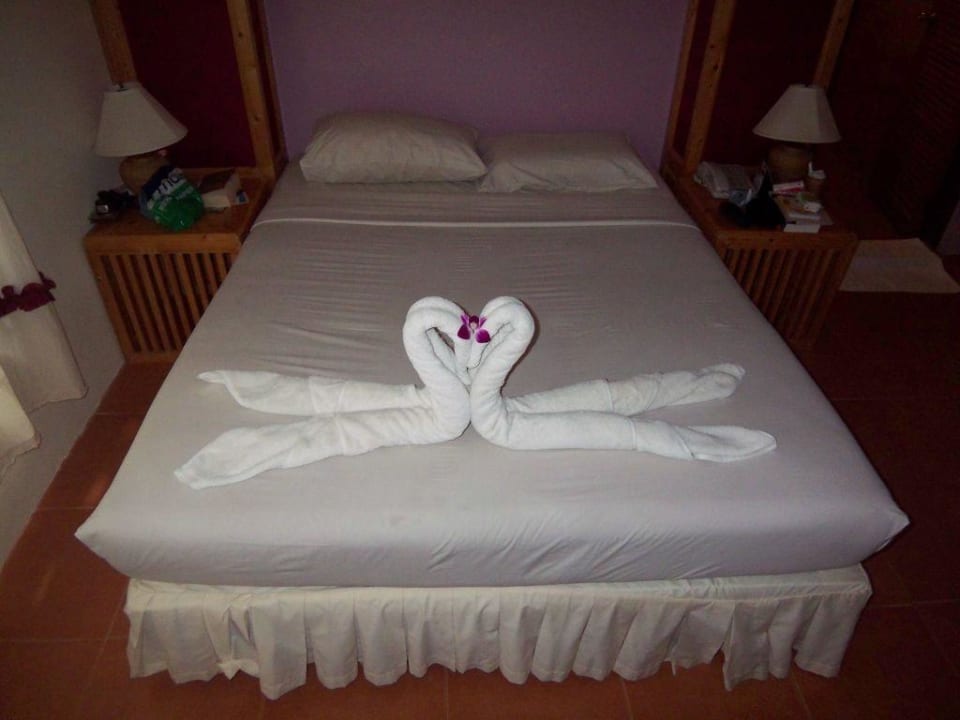 nach der Zimmerreinigung Hotel Ao Nang Paradise Resort