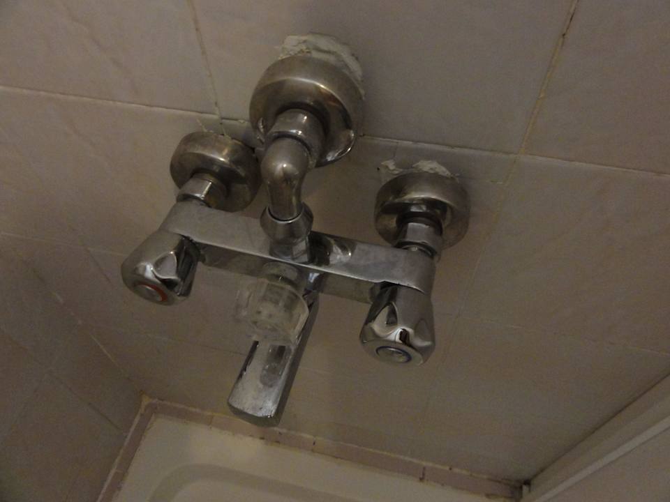 Mischbatterie Dusche (Katastrophe) Semt Luna Beach Hotel
