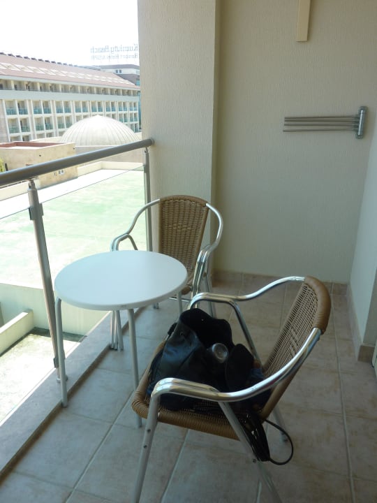 Ausreichend großer Balkon Sunis Kumköy Beach Resort Hotel & Spa